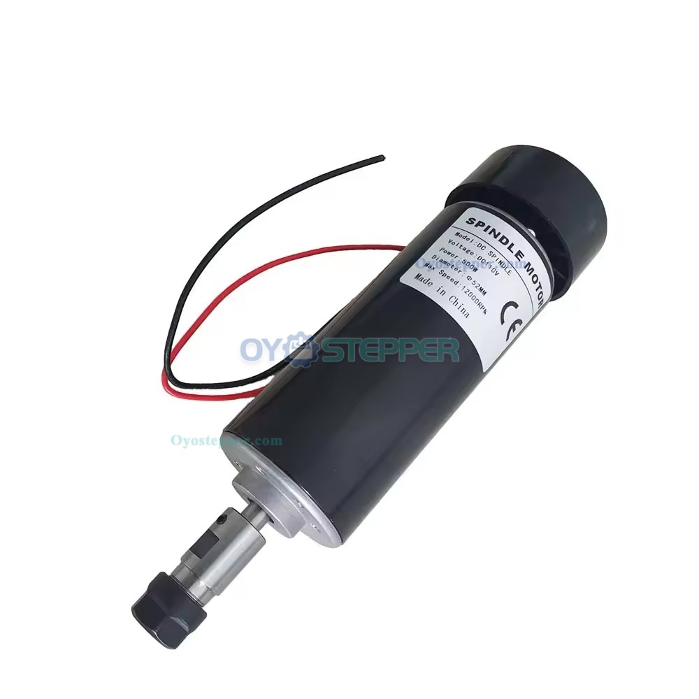 500W Air Cooled CNC Spindle Motor Kit 12000 RPM ER11 52 x 200mm for PCB Engraving